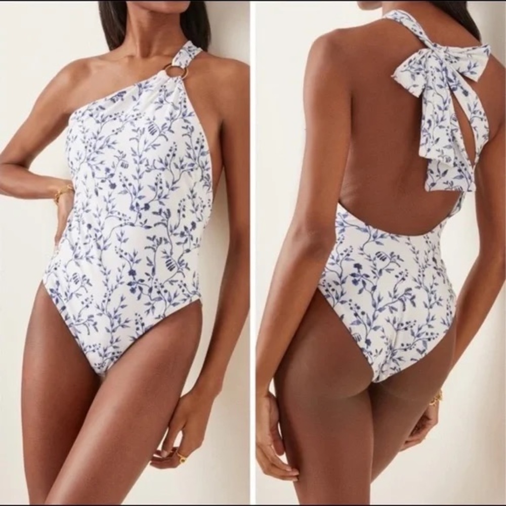 Agua by Agua Bendita Fresa One Piece Swimsuit Size Small